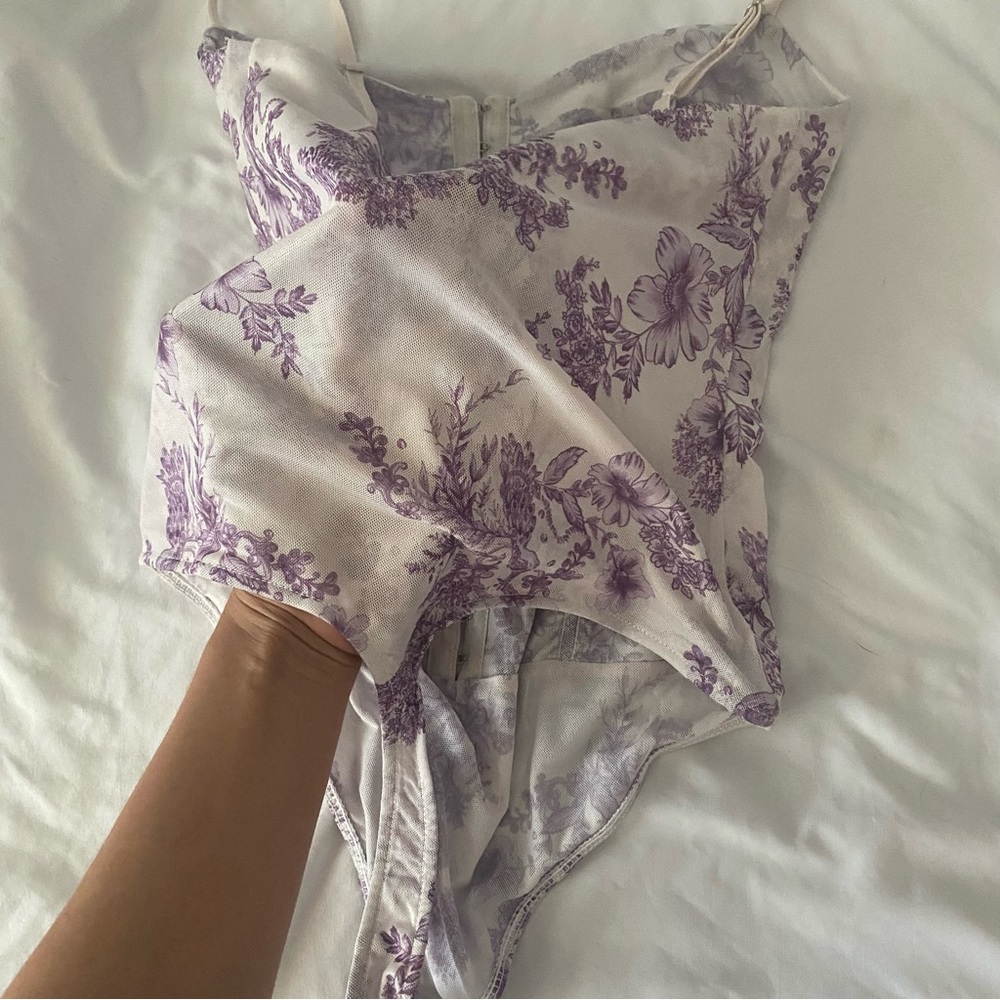 NWOT free people night rhythm bodysuit - Picture 8 of 8